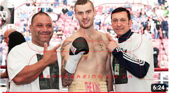 Sam Best with Jobes Boxing Promotions at Summer Rumble Boxing Show in sunderland